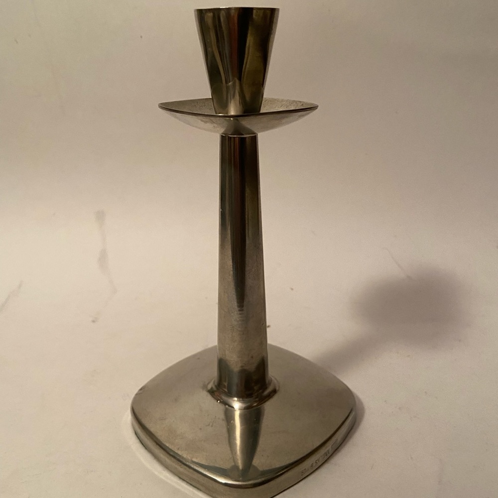 Vintage ESM Svenskt Tenn Pewter Candlestick Holder U9 Sweden